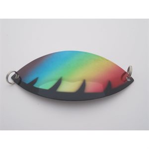 Lake Wobbler 2.5" Spoon Orange / red / gold / green / blue / black bulk