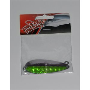 Toronto Wobbler Dream 2.5" 1 / 2 Nickel / 1 / 2 Chartreuse