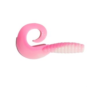 Grubs 3,5'' Bubblegum / White Swirl