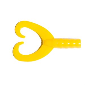 Grubs 3,5'' Chartreuse Double