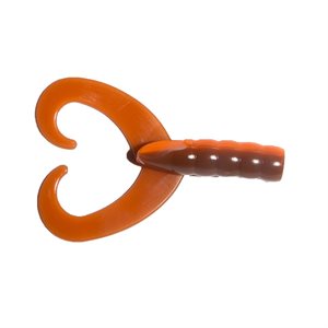 Grubs 3,5'' Brown / Orange Laminate Double
