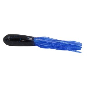 Tubes 4'' Black Blue Flake Blue Tail
