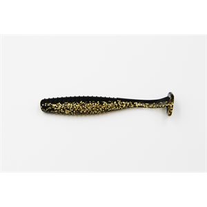 Rib Swim 4'' Shad Black / Gold Belly