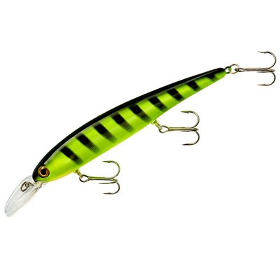 BDT Walleye Shallow Chartreuse Black Stripes Size 4-3 / 4'', 5 / 8 oz BDT Walleye Shallow Chartreuse Black Stripes Size 4-3 / 4'', 5 / 8 oz