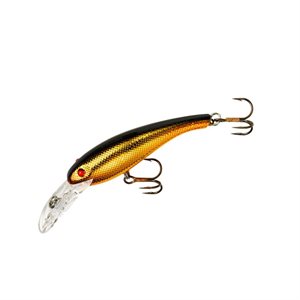CRD Wally Diver Gold Black Back Size 3-1 / 8'', 1 / 2 oz