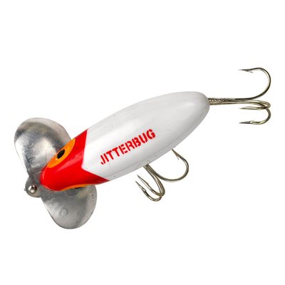 ARB Jitterbug White Red Head Size 2-1 / 2'', 3 / 8 oz ARB Jitterbug White Red Head Size 2-1 / 2'', 3 / 8 oz