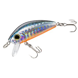 L-MINNOW (S) 44MM 1-3 / 4'' GREEN SILVER ORANGE