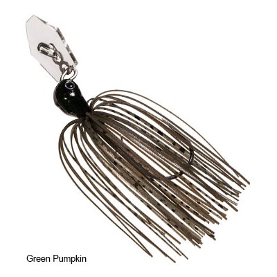ZMAN Chatterbait Jackhammer Stealthblade 1 / 2 Oz Green Pumpkin