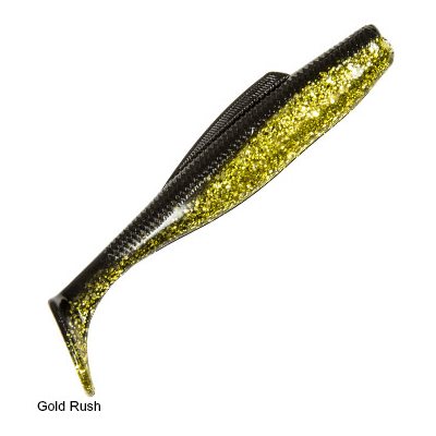 ZMAN Diezel Minnowz 5" Gold Rush 4 / Pack ZMAN Diezel Minnowz 5" Gold Rush 4 / Pack