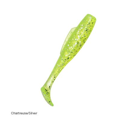 ZMAN Minnowz 3" Chartreuse Silver 6 / Pack ZMAN Minnowz 3" Chartreuse Silver 6 / Pack