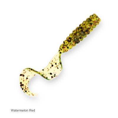 ZMAN Grubz 2" Watermelon Red 8 / Pack ZMAN Grubz 2" Watermelon Red 8 / Pack