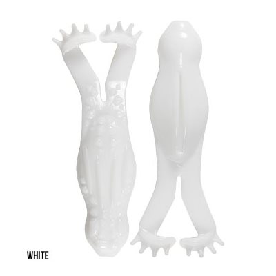 ZMAN Goat Toadz 4 White 3 Pack ZMAN Goat Toadz 4 White 3 Pack