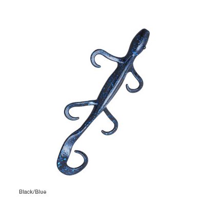 ZMAN Lizardz 6" Black Blue Flake 6 / Pack ZMAN Lizardz 6" Black Blue Flake 6 / Pack