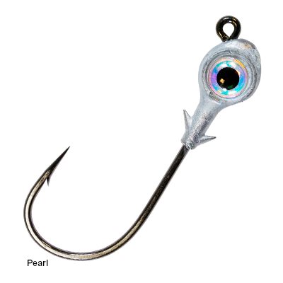 ZMAN Redfish Eye Jigheads 3 / 8 Oz Pearl 3 / Pack ZMAN Redfish Eye Jigheads 3 / 8 Oz Pearl 3 / Pack