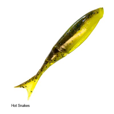 ZMAN Razor Shadz 4.5" Hot Snakes 4 / Pack ZMAN Razor Shadz 4.5" Hot Snakes 4 / Pack