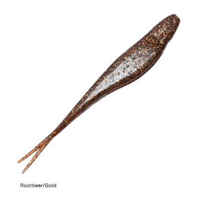 ZMAN Scented Jerk Shadz 5" Rootbeer Gold 5 / Pack