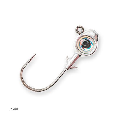 ZMAN Trout Eye Jigheads 1 / 4 Oz Pearl 3 / Pack