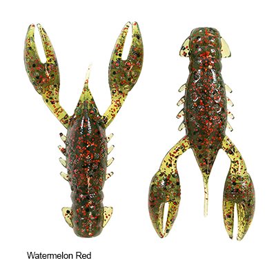 ZMAN Trd Crawz 2.5" Watermelon Red 6 / Pack ZMAN Trd Crawz 2.5" Watermelon Red 6 / Pack