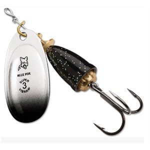 BLUE FOX Classic Vibrax 04 3 / 8 Black Chartreuse Candyback