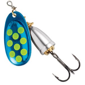 BLUE FOX Classic Vibrax 04 UV 3 / 8 Blue / Fluo. Yellow / Sil