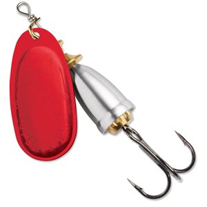 BLUE FOX Classic Vibrax 04 Bleeding 3 / 8 Bleeding Silver