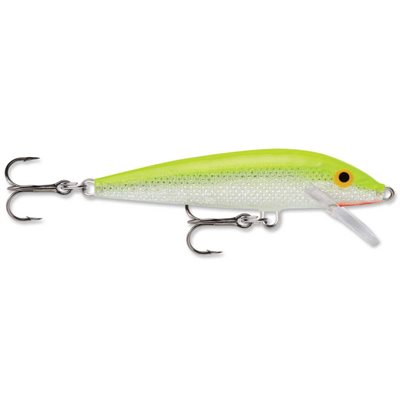 RAPALA Original Floating 07 Silver Fluorescent Chartreuse RAPALA Original Floating 07 Silver Fluorescent Chartreuse