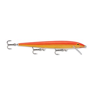 RAPALA Original Floating 13 Gold Fluorescent Red