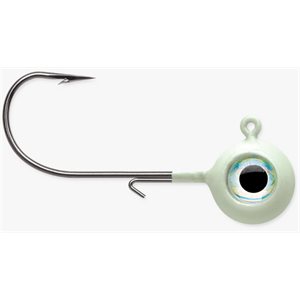 VMC Neon Moon Eye Jig 3 / 8 Glow