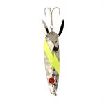 LUCKY STRIKE 3.5'' Attractor Spoon Hamm Nickel / Chartreuse
