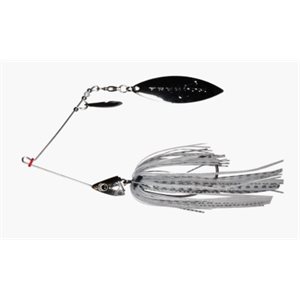 FREEDOM Double Wilow Leaf Spinnerbait Threadfin Shad 1 / 2 oz