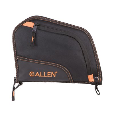 ALLEN Auto-Fit Handgun Case 9'' Black / Orange